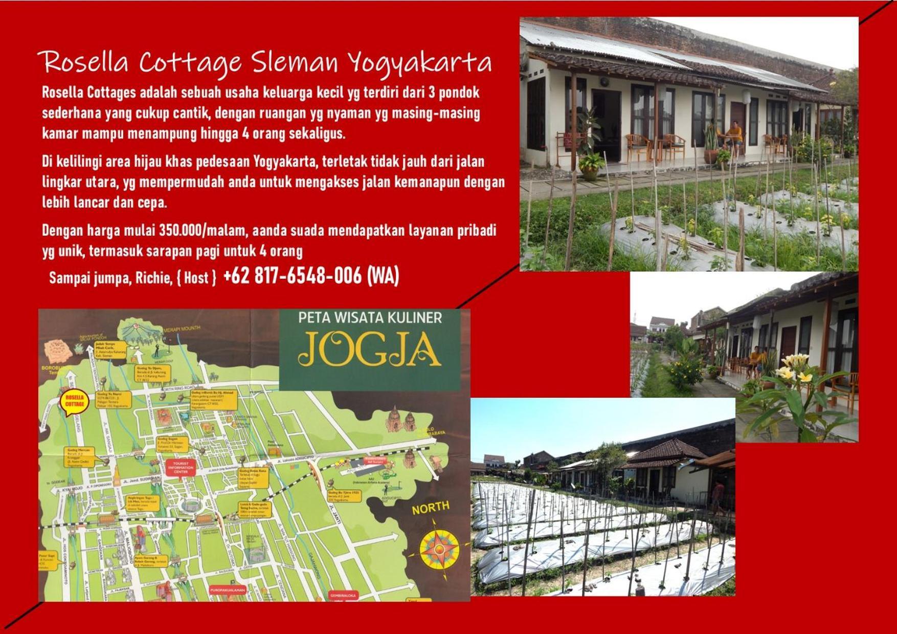 Rosella Cottage - Homestay - Kitchen Yogyakarta Bagian luar foto